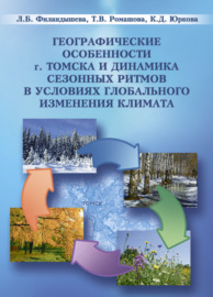 Географические особенности г. Томска и динамика сезонны ритмов в условиях глобального изменения климата