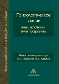 Психологическое знание: виды, источники, пути построения