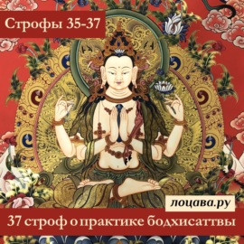 37 строф о практике бодхисаттвы, строфы 35-37