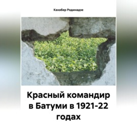 Красный командир в Батуми в 1921-22 годах