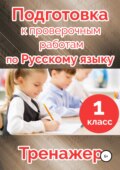 Подготовка к проверочным работам по русскому языку. 1 класс