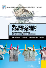 Финансовый мониторинг: управление рисками отмывания денег в банках