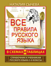 Все правила русского языка в схемах и таблицах. 5–9 классы